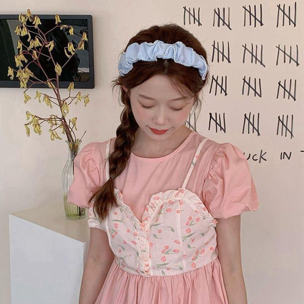 Băng Đô Cài Tóc Trang Điểm Thời Trang Hàn Quốc WMES15H