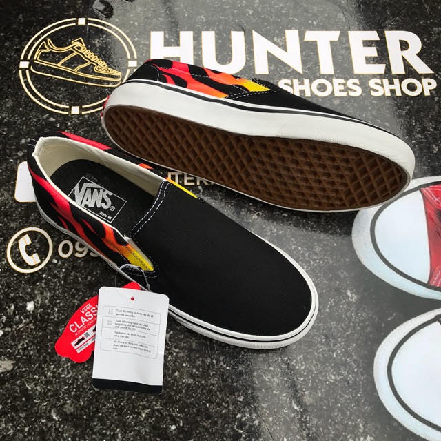 VANS SLIP-ON LỬA [FULL BOX]