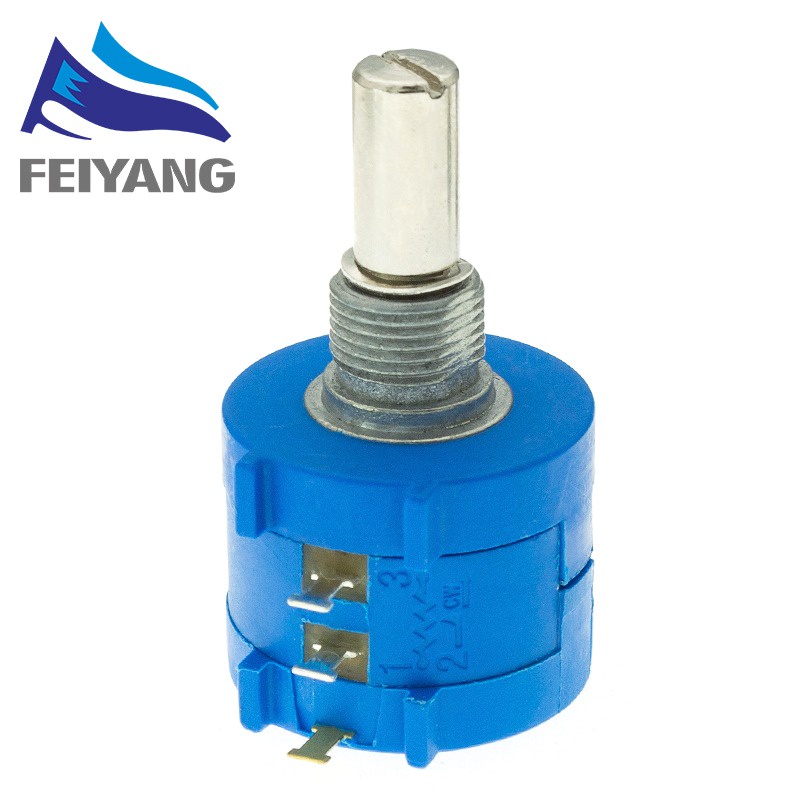 Vôn Kế Đa Năng 3590S-2-103L 3590S 10K ohm 10 Vòng Có Thể Điều Chỉnh