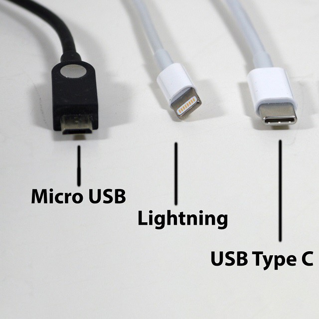 Cáp sạc Ngắn IP/Samsung/Type C cho pin dự phòng loại vải dù