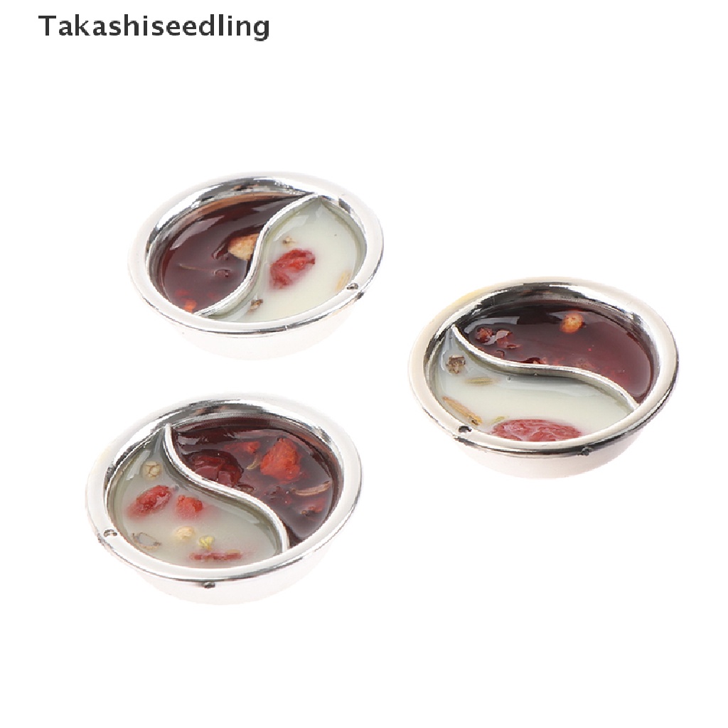 Mô Hình Nồi Lẩu 2 Trong 1 Tỉ Lệ 1 / 12 Trang Trí Nhà Búp Bê