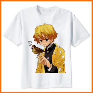 (3 HÌNH) ÁO THUN ANIME ZENITSU NAM NỮ,Vải Poly Thái Mặc Mát Co Dãn 4 Chiều, Size Từ 7kg Đến 90kg