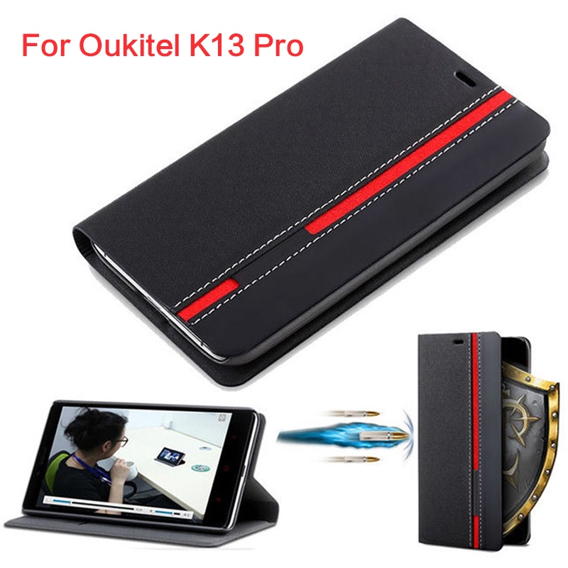 Ốp điện thoại da PU cho Oukitel K13 Pro Oukitel K13 Pro