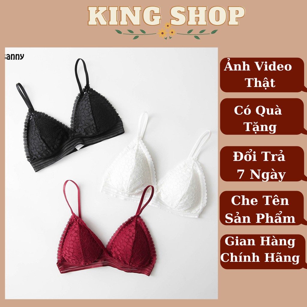 ÁO BRA REN HOA - BRA NỮ MÚT MỎNG -ÁO NGỰC KHÔNG GỌNG SEXY B7313