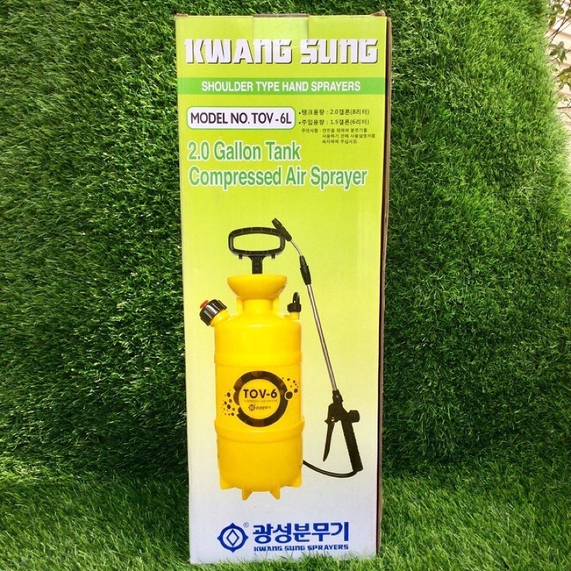 Bình xịt tưới cây TOV- 6 lít kwang sung Hàn Quốc