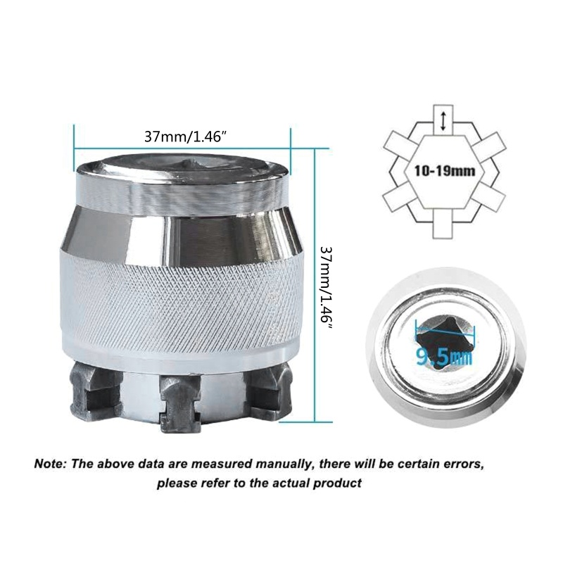 Cờ Lê Lục Giác 3 8 10-19mm Chuyên Dụng