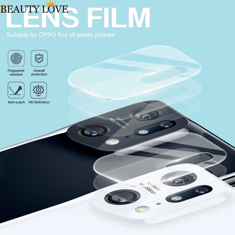 1 Kính Cường Lực 9H Bảo Vệ Ống Kính Máy Ảnh Sau Cho OPPO Find X5 / X5 Pro /