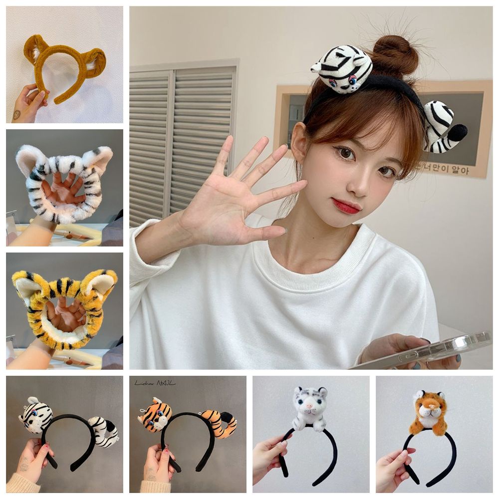 Băng đô đội đầu hình chú hổ dễ thương cho bé