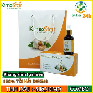 COMBO Tinh dầu và Tỏi đen Kimo
