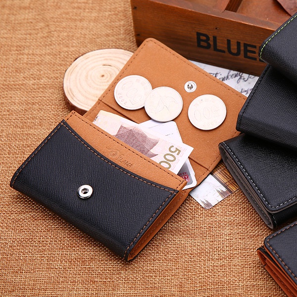 Ví da PU phong cách Hàn Quốc thời trang dành cho nam