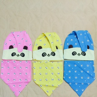 Xả kho_free ship_set mũ + yếm cho bé