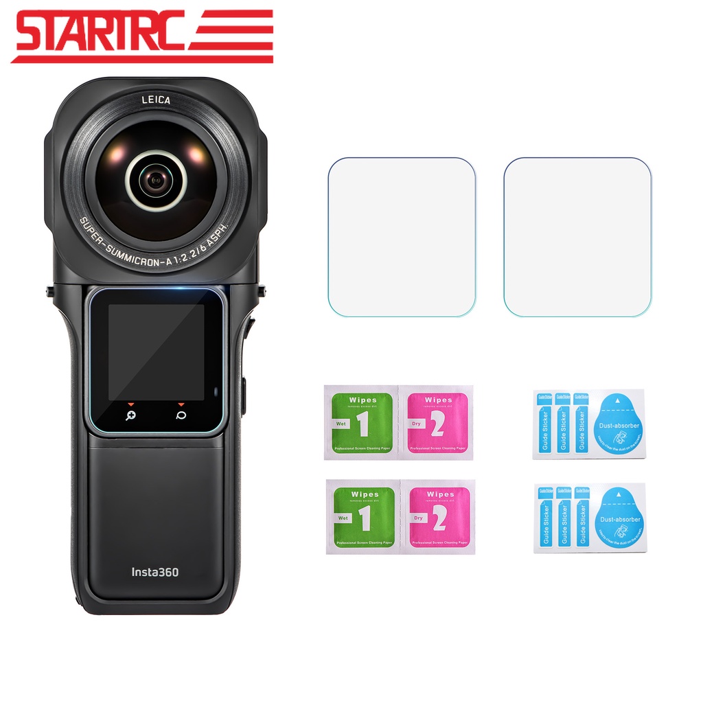 Set 2 Kính Cường Lực Cao Cấp Cho Camera Insta360 ONE RS Insta360 ONE RS