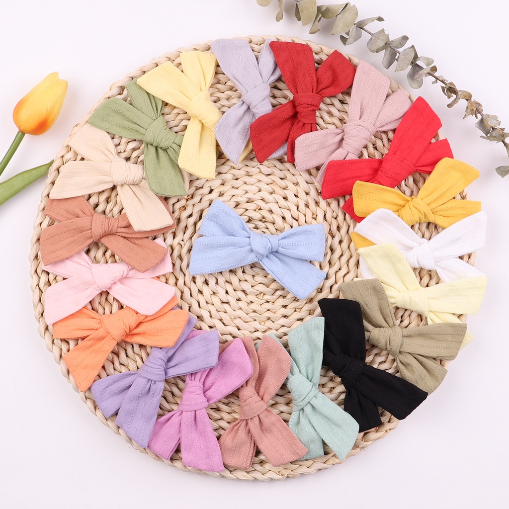 Kẹp tóc nơ KIDSBOWS thiết kế nhỏ xinh xắn cho bé gái