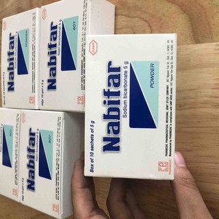 5 HỘP Bột rửa phụ khoa Nabifar