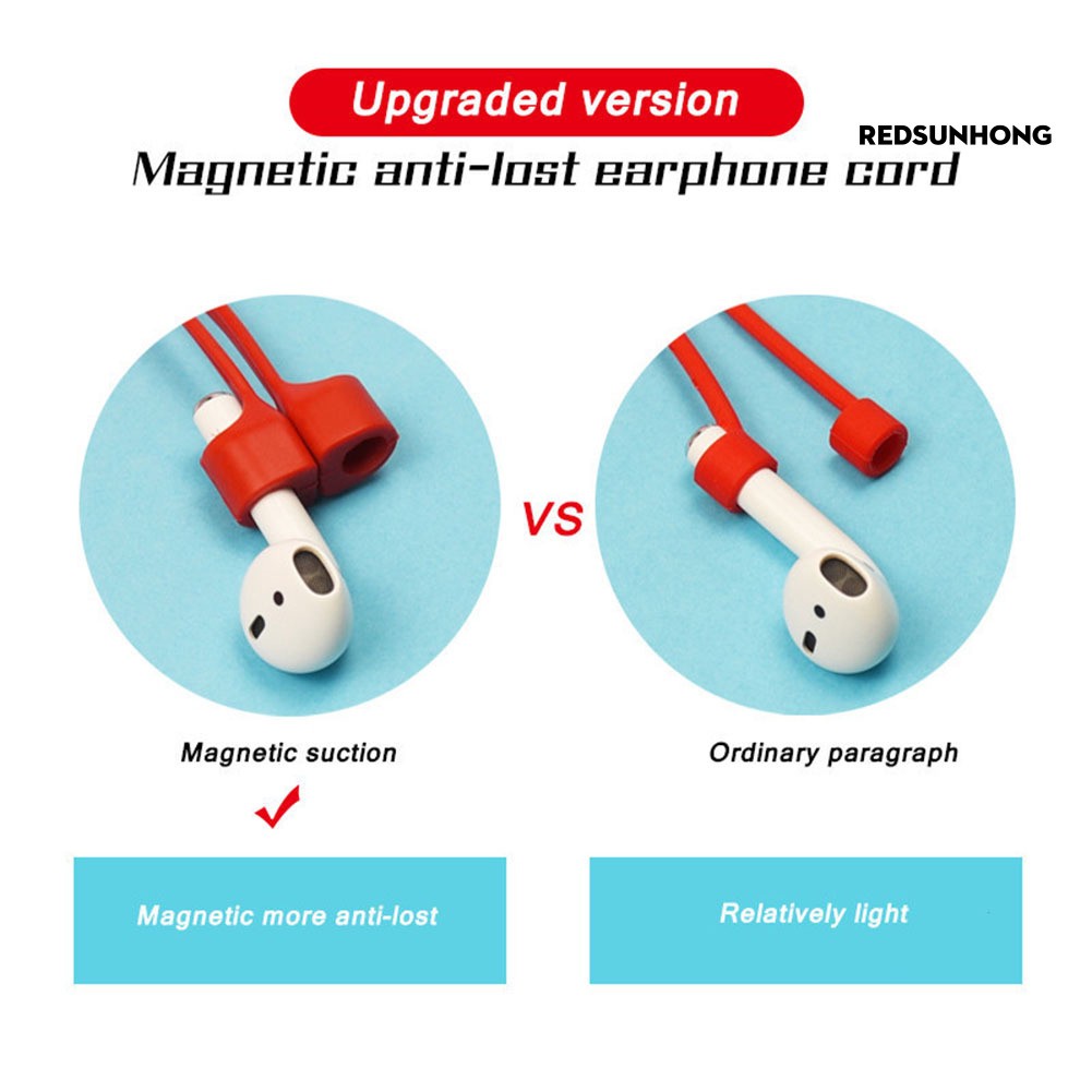 Dây Nam Châm Chống Thất Lạc Thích Hợp Cho Tai Nghe Airpods 1 2 Tiện Lợi