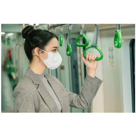 (6D Mask) Khẩu trang 6D mask công nghệ Hàn dày 5 lớp N99 kháng khuẩn, hàng chính hãng