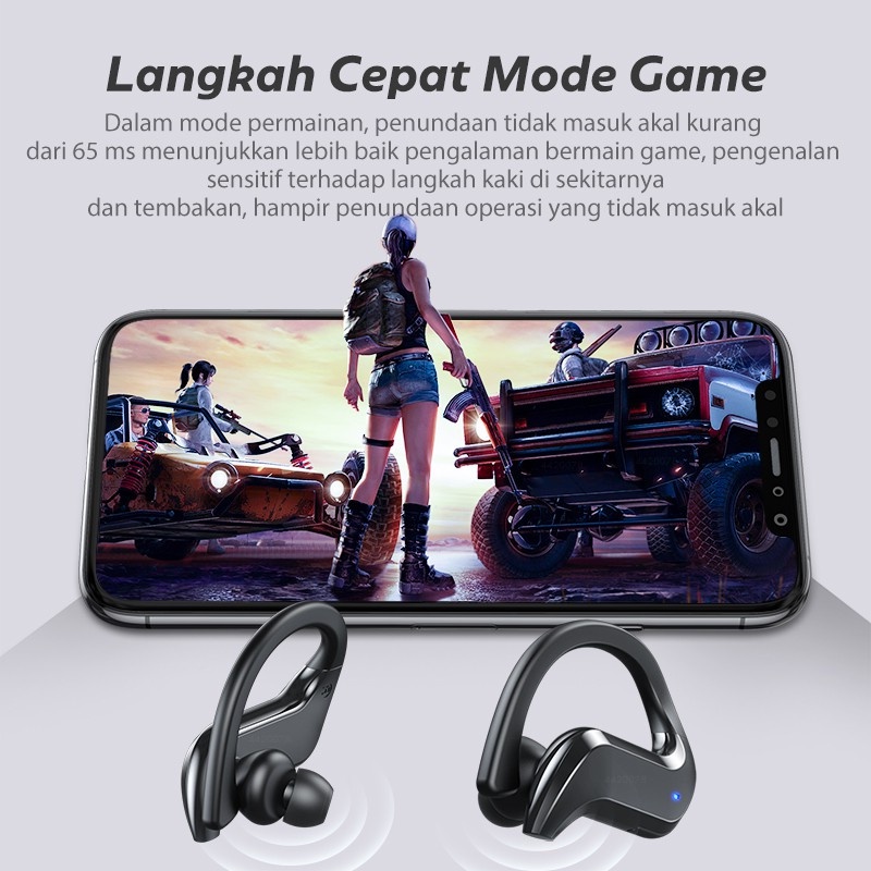 Tai nghe bluetooth MD03 2022 mới bản không dây Bluetooth 5.0 tws IPX7 chống ồn