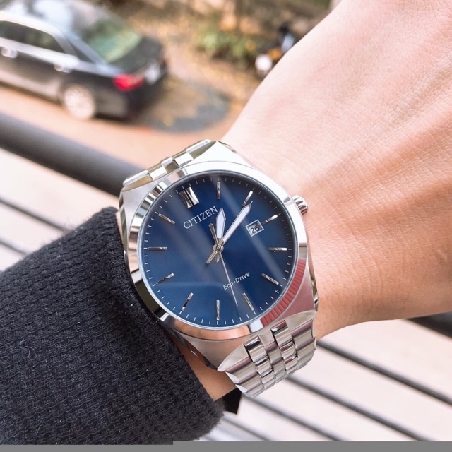 Đồng hồ nam Citizen Corso BM7330-59L Eco drive máy pin Mặt Trời menly