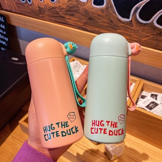 * * Zee * Bình Nước Giữ Ấm Mini Đơn Giản Dễ Thương Sáng Tạo Cho Nữ Sinh