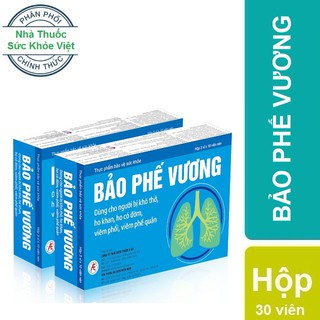 Bảo Phế Vương - Giải Pháp Cho Người Bị Khó Thở, Ho Khan, Ho Có Đờm, Viêm Phổi, Viêm Phế Quản 👍👍👍 (Chính Hãng 100%)
