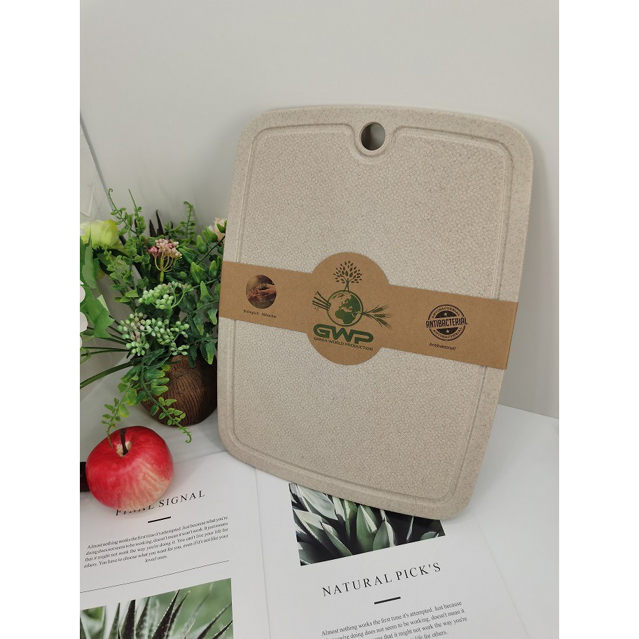 Thớt Nhựa Lúa Mạch Chống Trượt Kháng Khuẩn Dễ Vệ Sinh – Dumi Shop