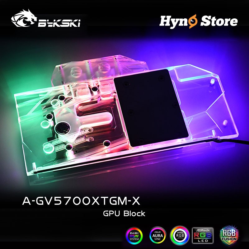 Block VGA Bykski chính hãng GIGABYTE RX5700XT GAMING OC 8G Hyno Store