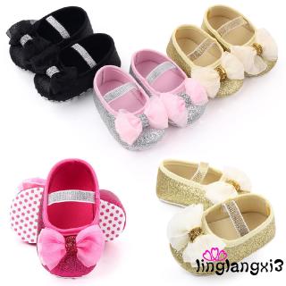Giày búp bê đính nơ xinh xắn dành cho bé gái