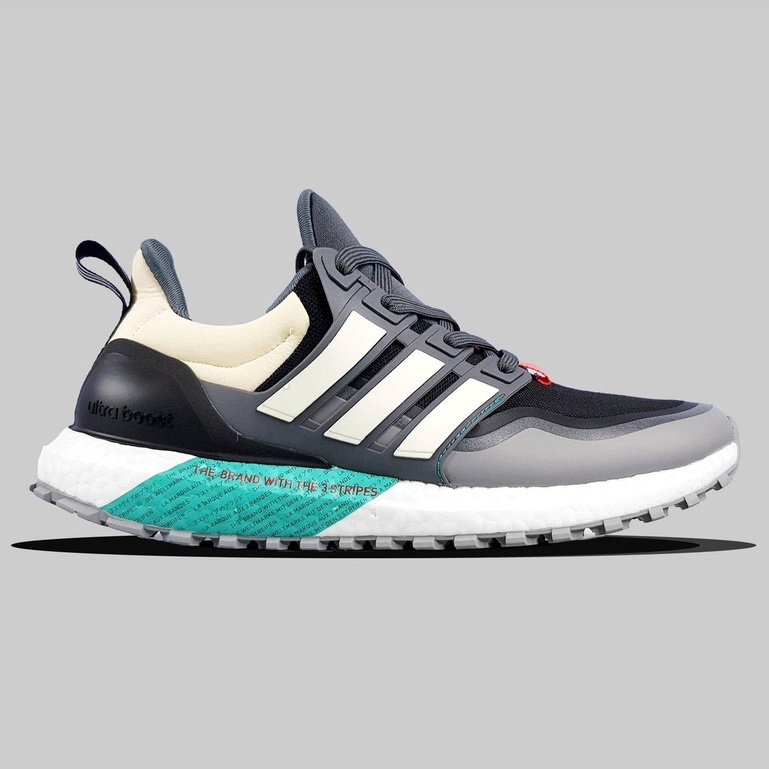 Giày Thể Thao Nam Das Boost TERRAIN BLACK AQUA, Siêu Chất Lượng, Siêu Êm, Siêu Bền, Hàng SC, Bản Trung Quốc