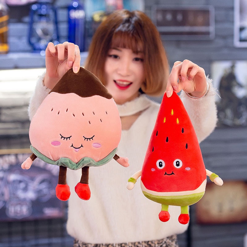 Thú Nhồi Bông Hình Trái Cây Xinh Xắn Dành Cho Bé