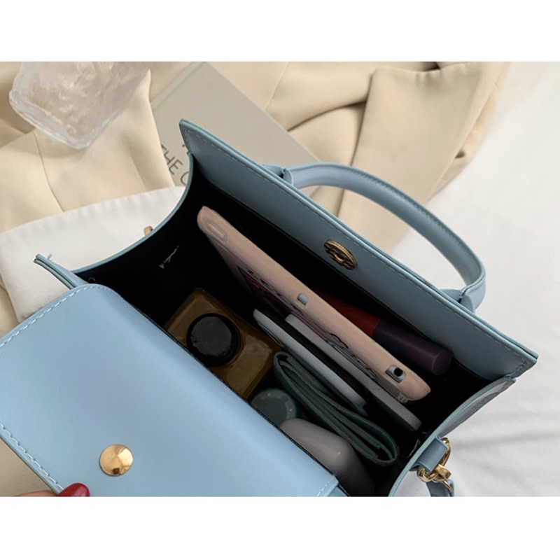 Túi đeo chéo IELGY cỡ lớn kẻ sọc caro cổ điển thời trang cho nữ