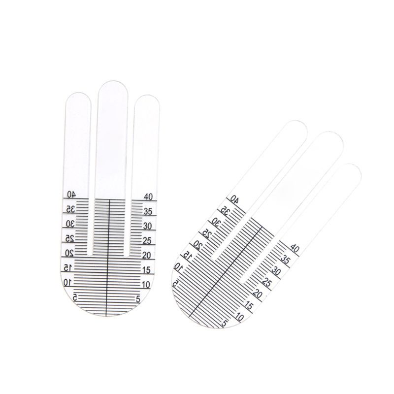 Set 2 Thước Đo Chiều Cao Bằng Nhựa Chuyên Dụng Cho Học Sinh