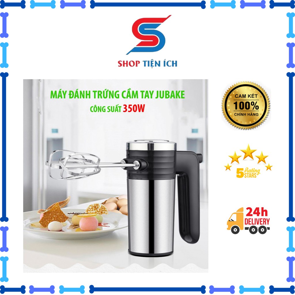 Máy đánh trứng cầm tay Jubake 7 tốc độ 350W -Shop Tiện Ích