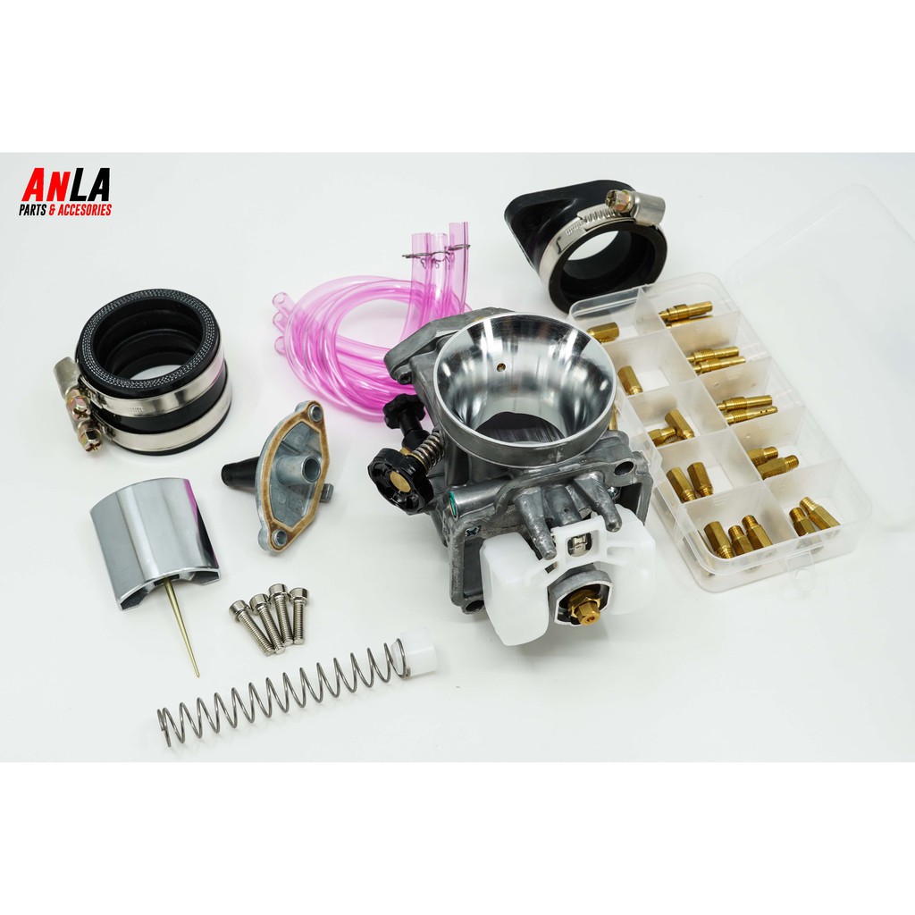 Bình xăng con BRT CNC PWK 32 34mm SUPER FLOW