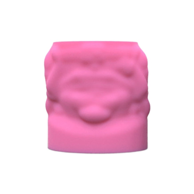 Khuôn Silicone Làm Chậu Cây Mọng Nước Hình Ông Già DIY