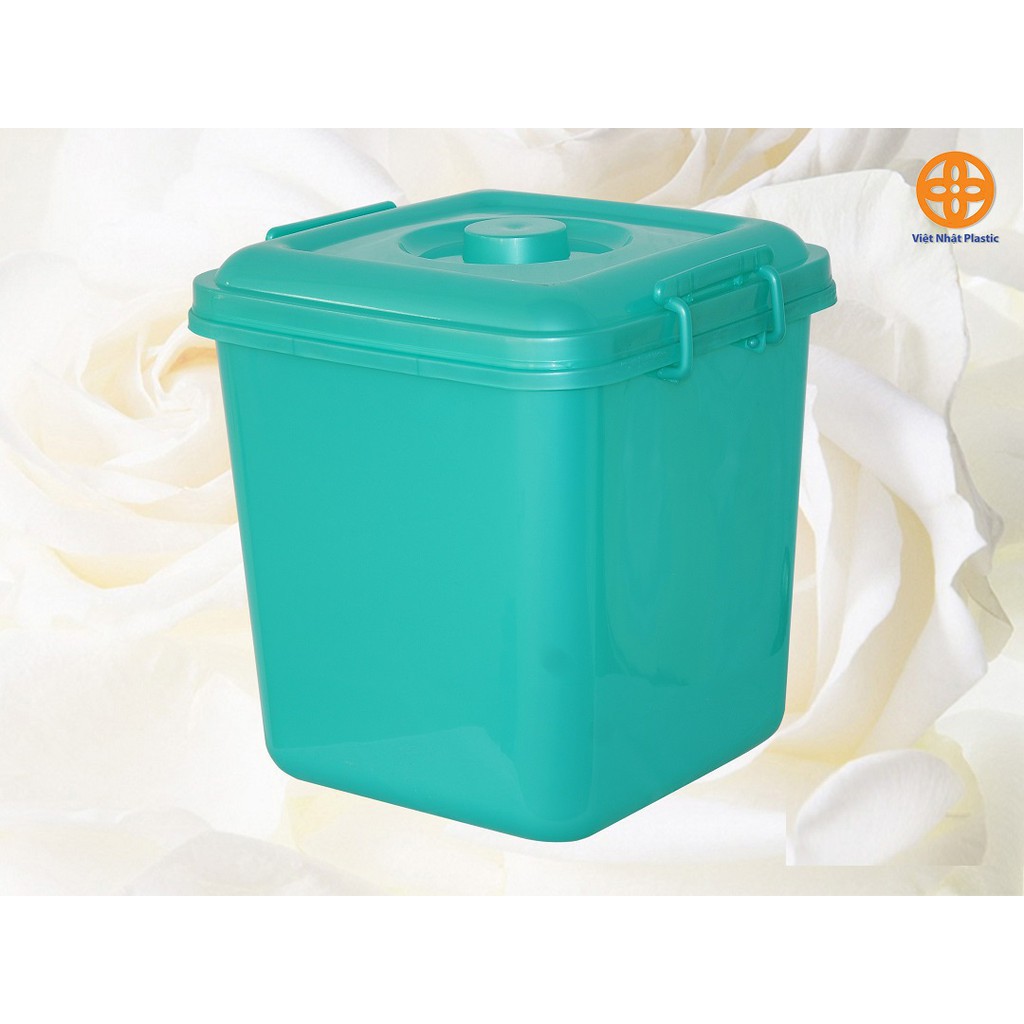 Thùng gạo Việt Nhật 10kg 15kg - Đồ dùng gia đình nhựa cao cấp an toàn