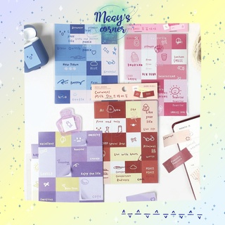 Sticker quote - hình vẽ ⭐ màu sắc tươi sáng, thiết kế dễ thương