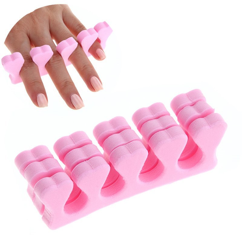 Combo 2 miếng xốp tách ngón làm móng, nail tiện dụng