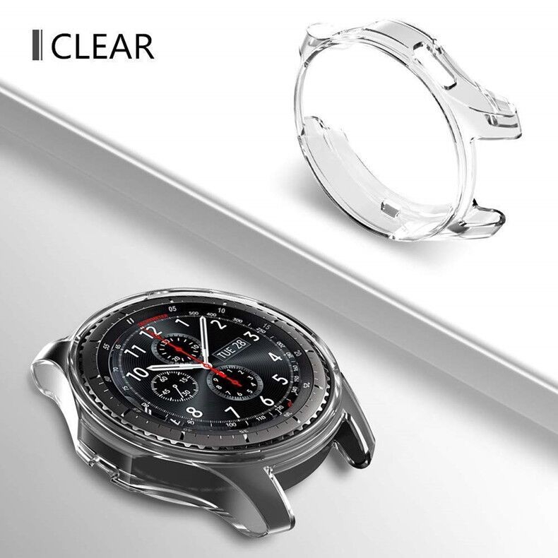 Xumu For Samsung Galaxy Watch 46mm 42mm Gear S4 Edges Plating Soft TPU Protective Case