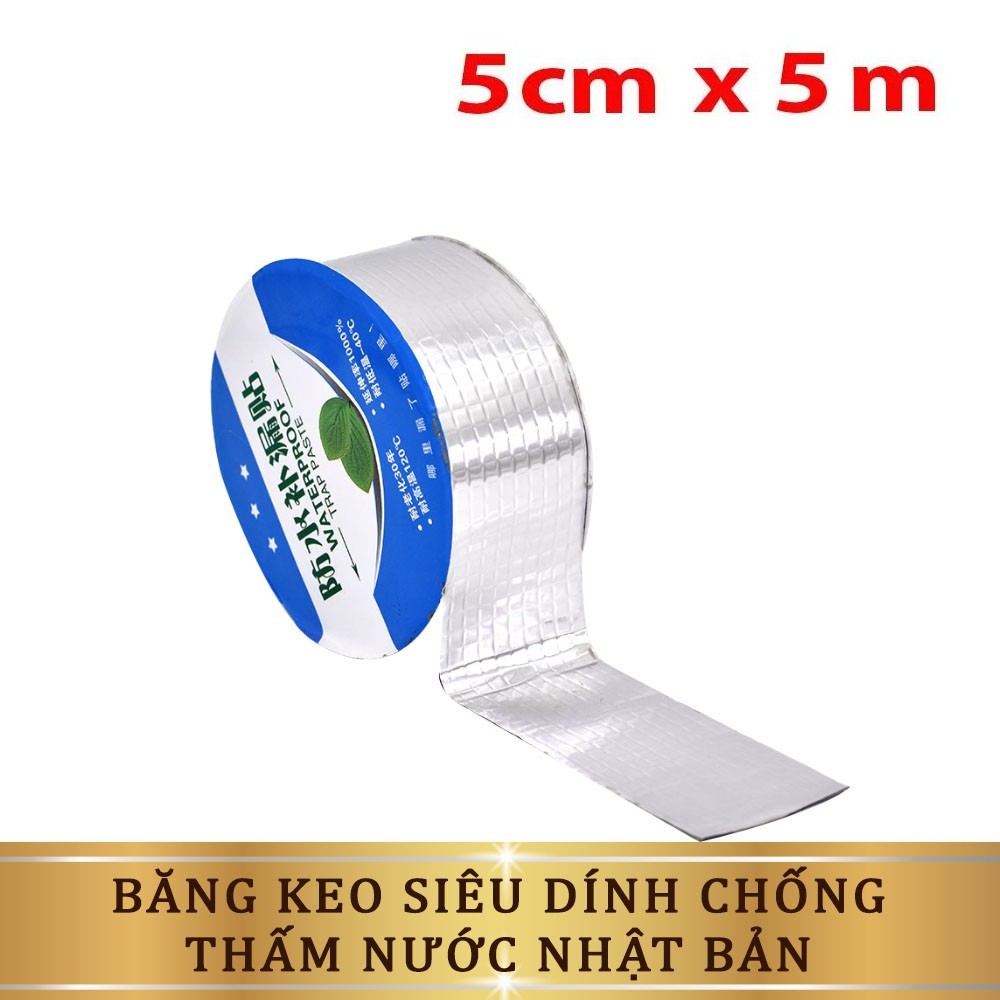 Băng Keo Siêu Dính Trên Mọi Bề Mặt, Chống Thấm Nước ( Khổ 5cmx5m) [SIÊU RẺ]