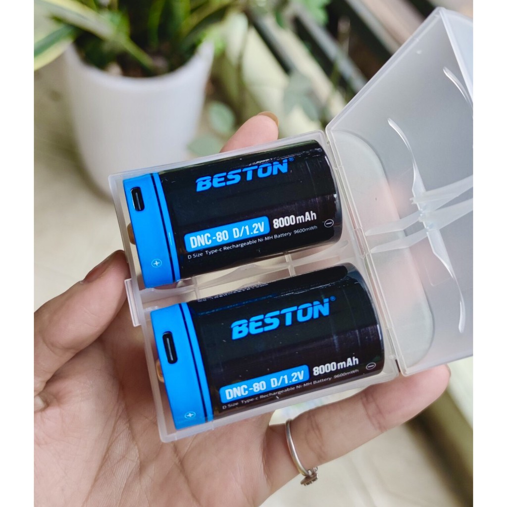 [Mã BMBAU50 giảm 10% đơn 99k] Pin sạc Beston sạc trực tiếp cổng kết nối USB ( Pin 1.2V - Pin 3.7V )