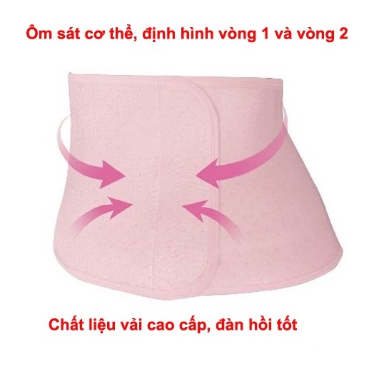 Gen nịt bụng cho mẹ sau sinh Kuku Duckbill size M/L/XL