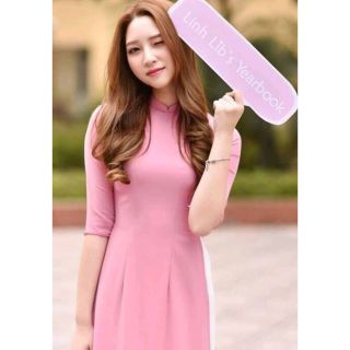 Áo dài trơn có cổ và cổ tròn