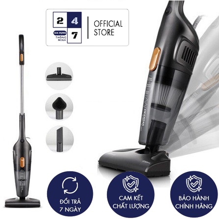Máy hút bụi cầm tay Deerma Dx115CC thiết kế nhỏ gọn chính hãng - AH001