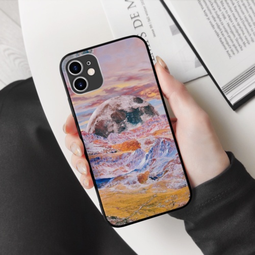 Ốp Lưng iPhone hình mountain collage art dada dadaism cạnh vuông  cho các dòng SAMSUNG PAP20210762