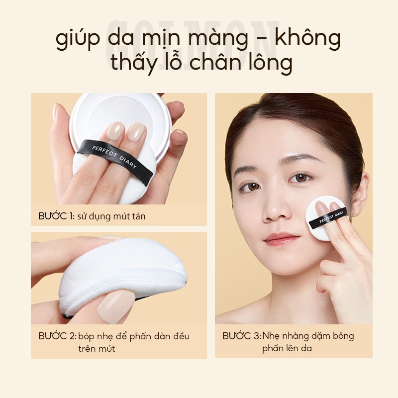 Phấn Nước Cushion Lameila Phấn nền Cho Mọi Loại Da Siêu Mịn Màng Che Phủ Hoàn Hảo Golmon