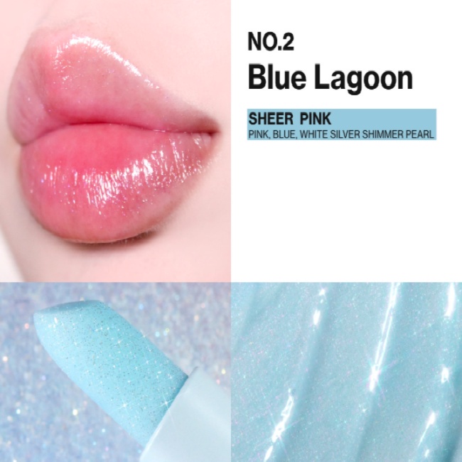 Son dưỡng môi nhũ UNLEASHIA GLACIER VEGAN LIP BALM 3.3g