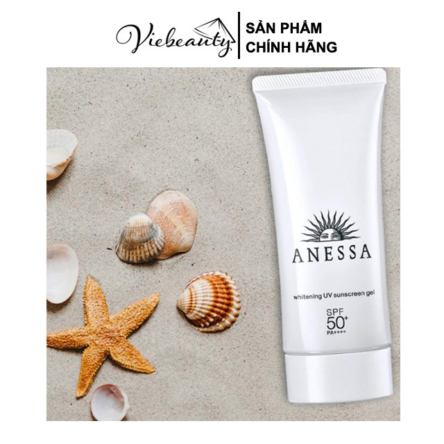 Gel Chống Nắng Body Dưỡng Trắng Toàn Thân Anessa Whitening UV Sunscreen Gel 90g - Vie Beauty