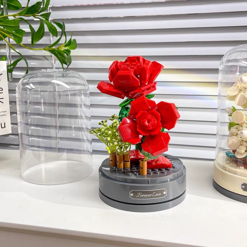 Đồ chơi xếp hình Hộp Nhạc Hoa Jaki nhiều mẫu