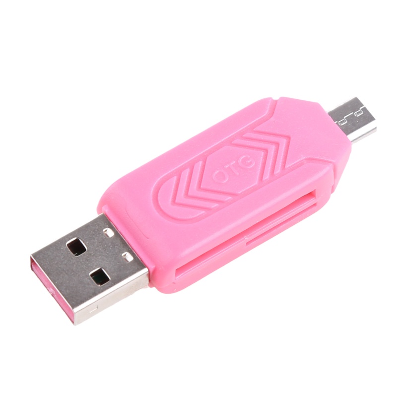 Đầu Đọc Thẻ Nhớ Tốc Độ Cao USBSD USB 2 0 Cho TF SD Kèm Chức Năng OTG