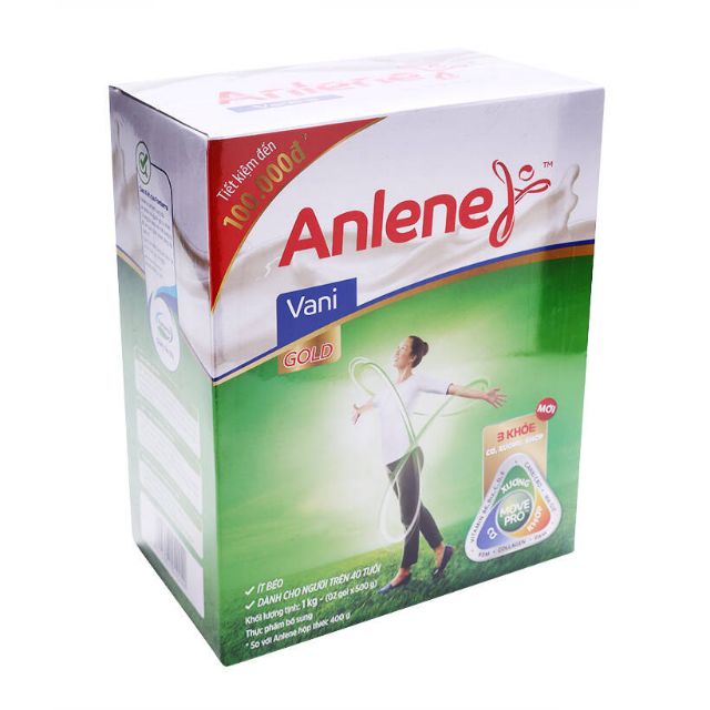 Sữa bột Anlene